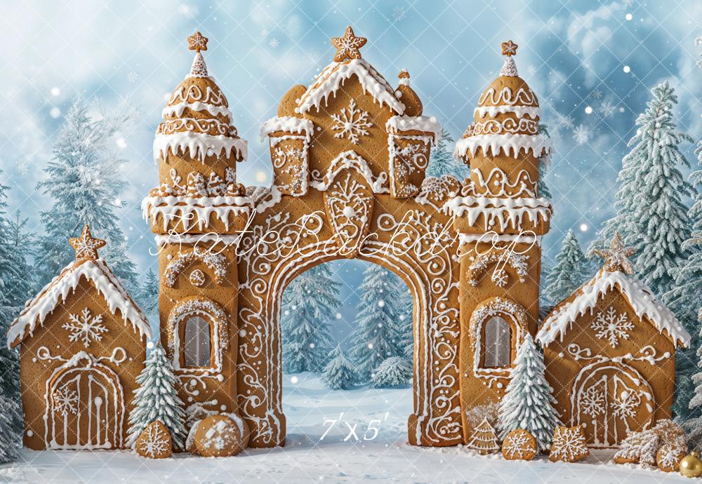 Pastel popular Christmas Gingerbread House/Castle/Village!