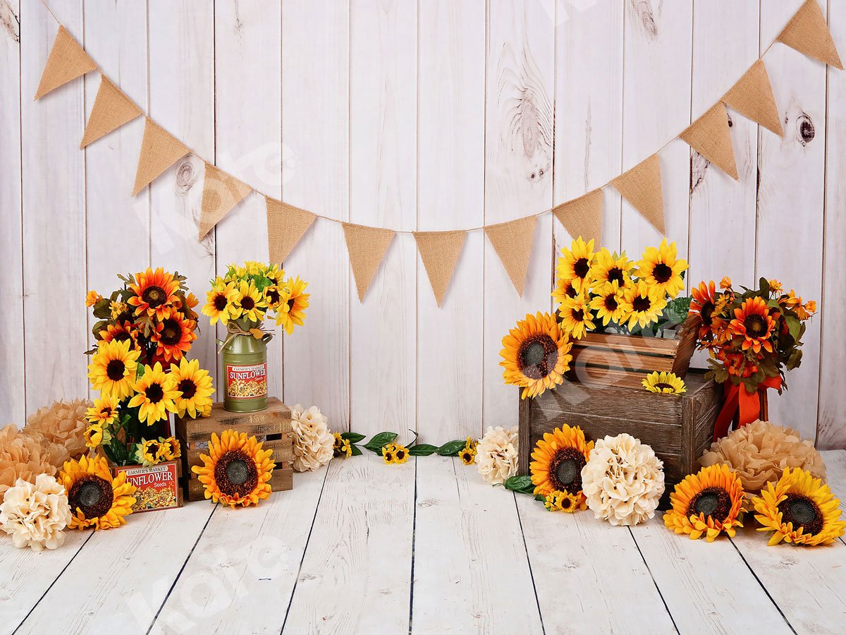 Sunflower Summer Party Backdrop outlets