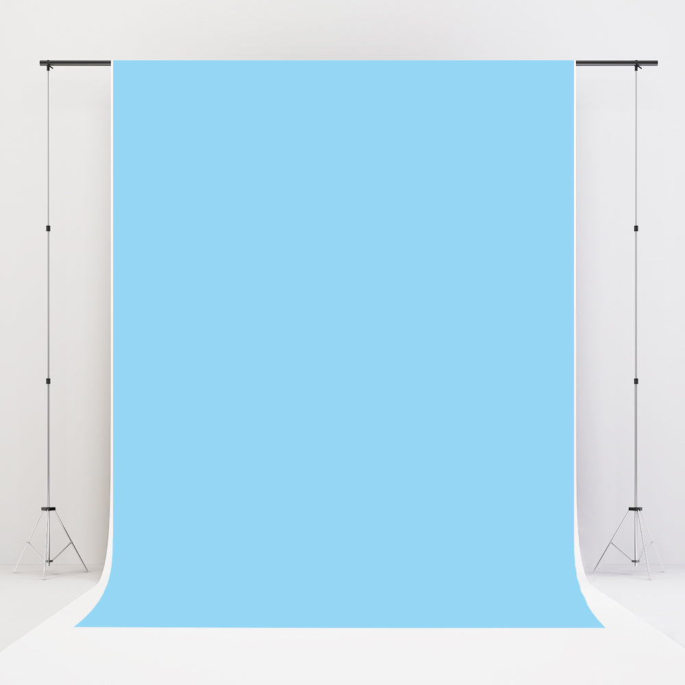 By Discount Kate Solid Blue Cloth Photography Backdrop Portrait