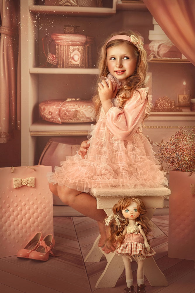 Kate Princess Dress-Up Closet Backdrop Designed by Mandy Ringe Photography -UK