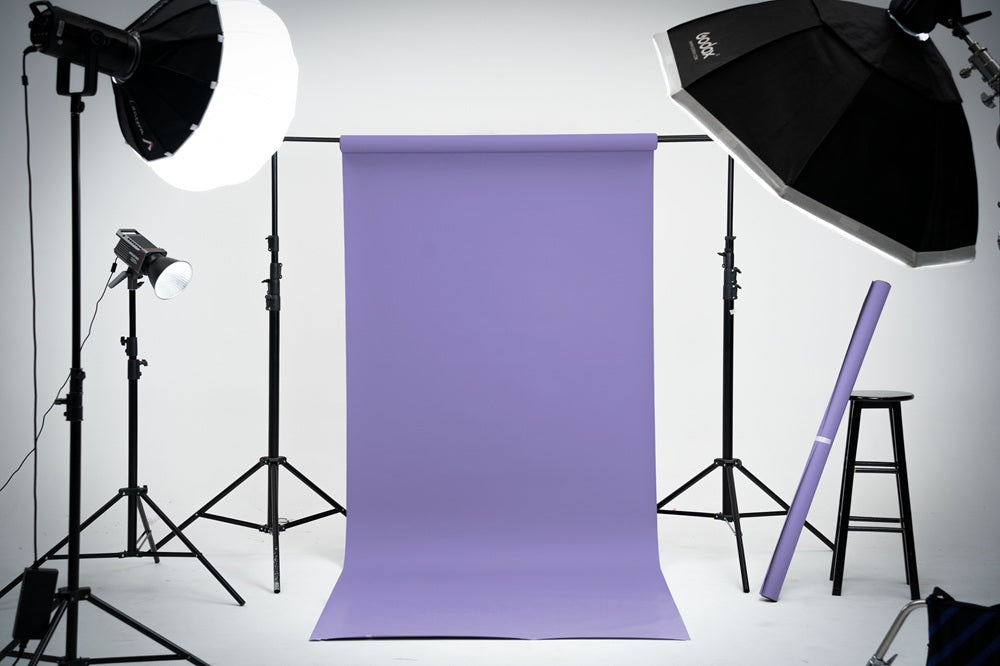 Kate Thistle Purple Seamless Paper Backdrop for Photography -UK