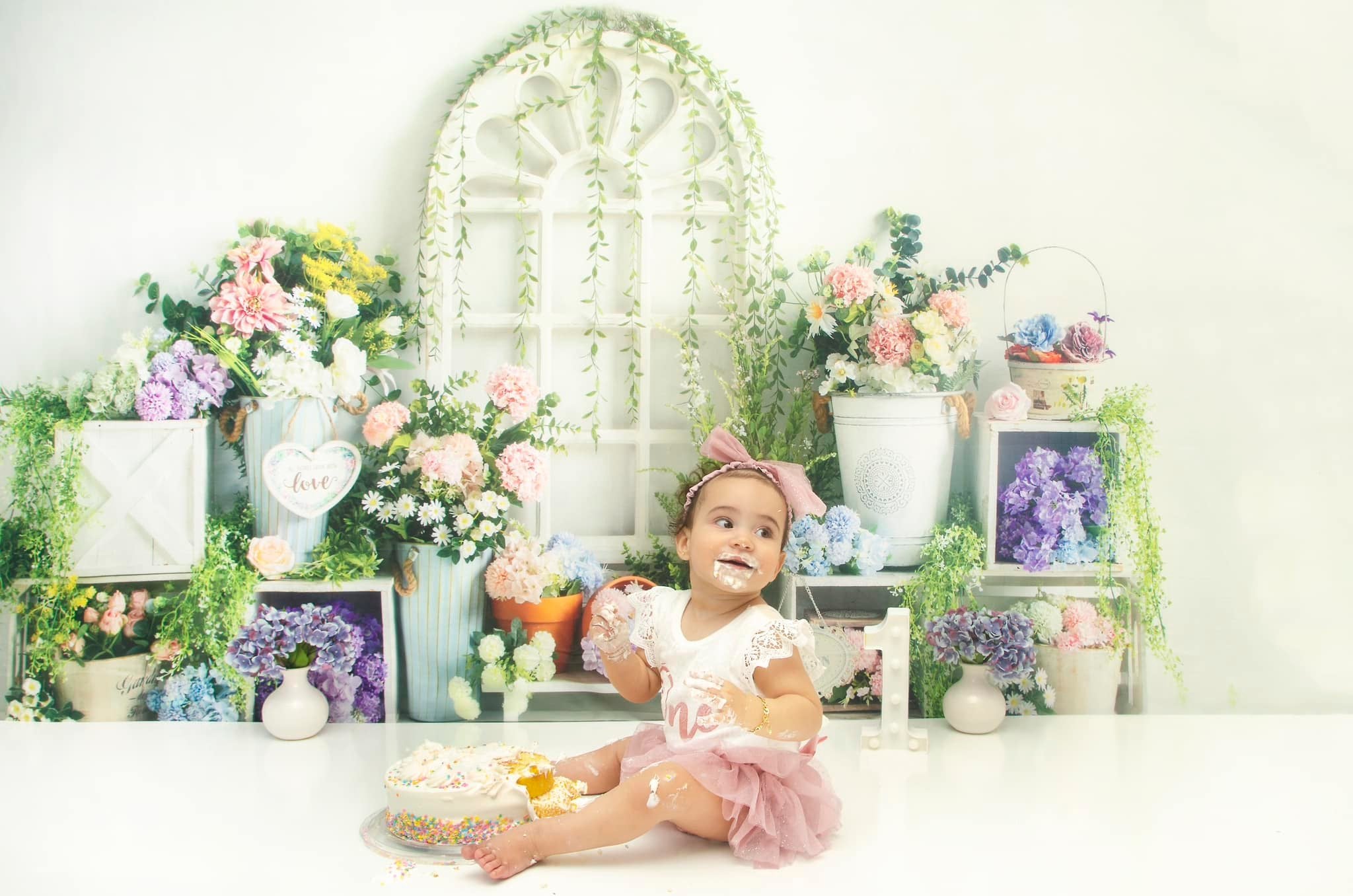 Kate Spring Flower Garden Backdrop Designed by Emetselch -UK