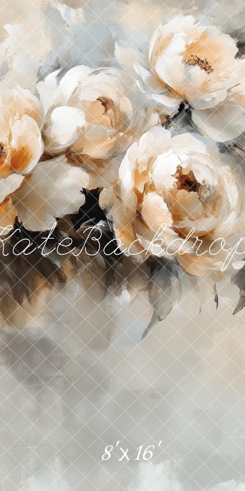 Kate Sweep Fine Art Vintage Flower Backdrop Designed by Lidia Redekopp