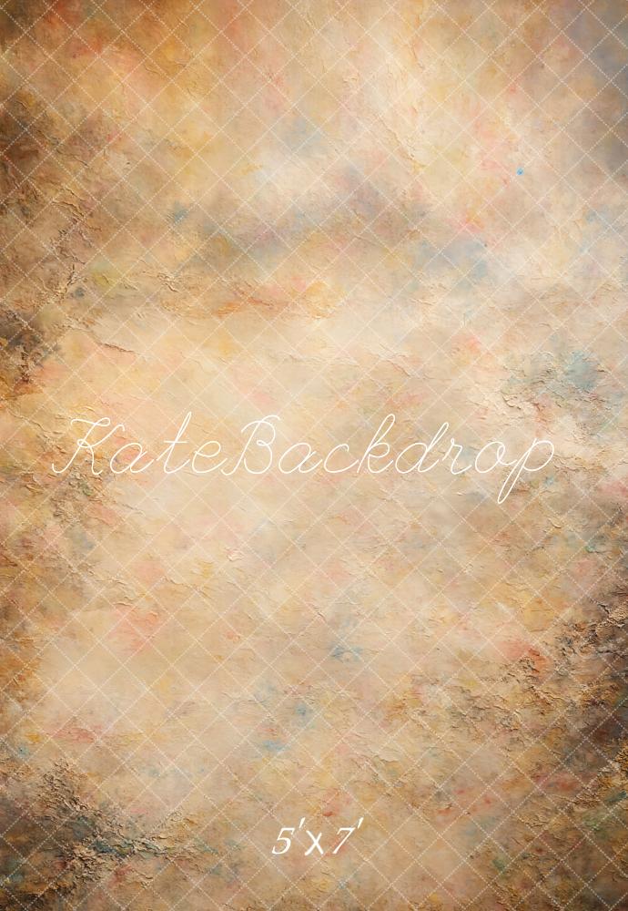 Kate Abstract Texture Vintage Light Brown Backdrop Designed by Emetselch