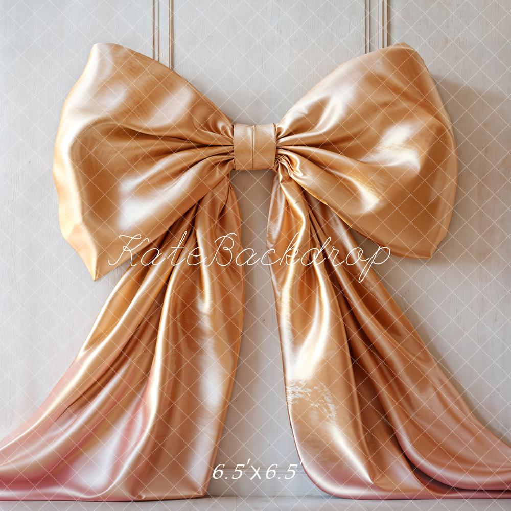 On Sale Kate Elegant Gold Bow Backdrop Designed by Emetselch