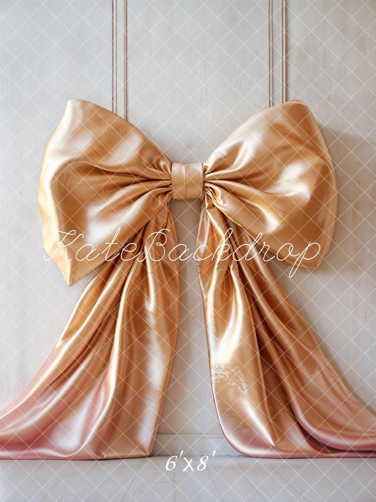 On Sale Kate Elegant Gold Bow Backdrop Designed by Emetselch