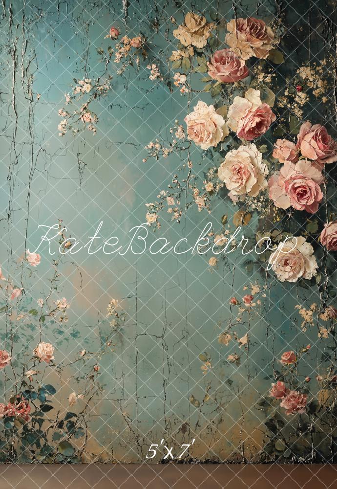 Kate Fine Art Vintage Flower Backdrop Designed by Emetselch -UK