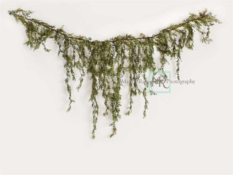 Kate Spring Vine White Wall Backdrop Designed by Mandy Ringe Photography -UK