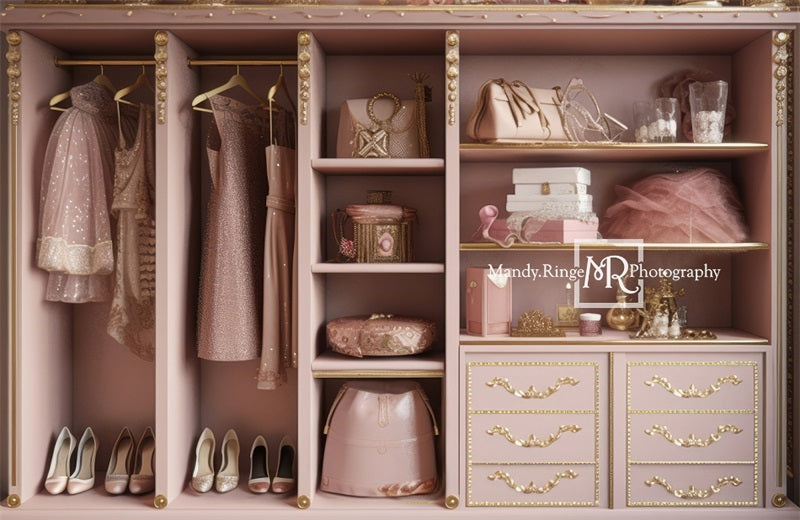 Kate Princess Dress-Up Closet Backdrop Designed by Mandy Ringe Photography -UK