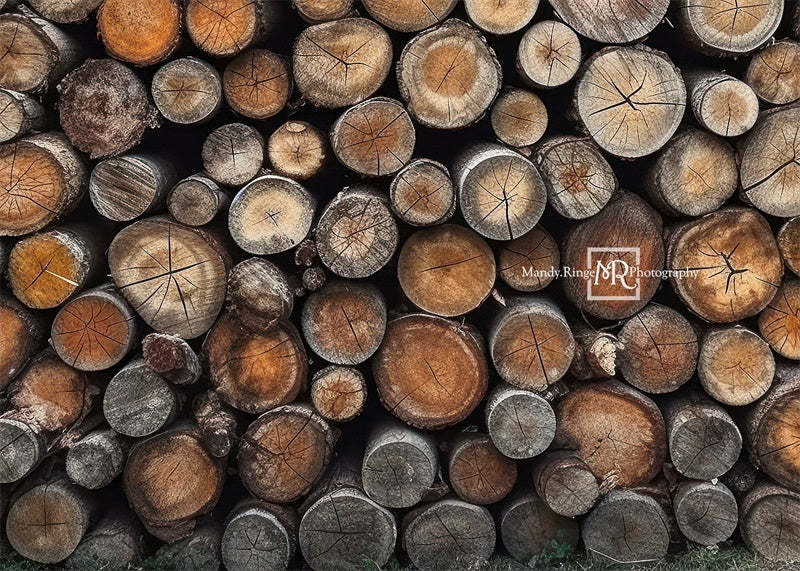 Kate Cut Log Wall Backdrop Designed by Mandy Ringe Photography -UK