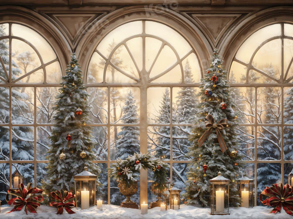 Kate Winter Christmas Window Backdrop Designed by Chain Photography -UK