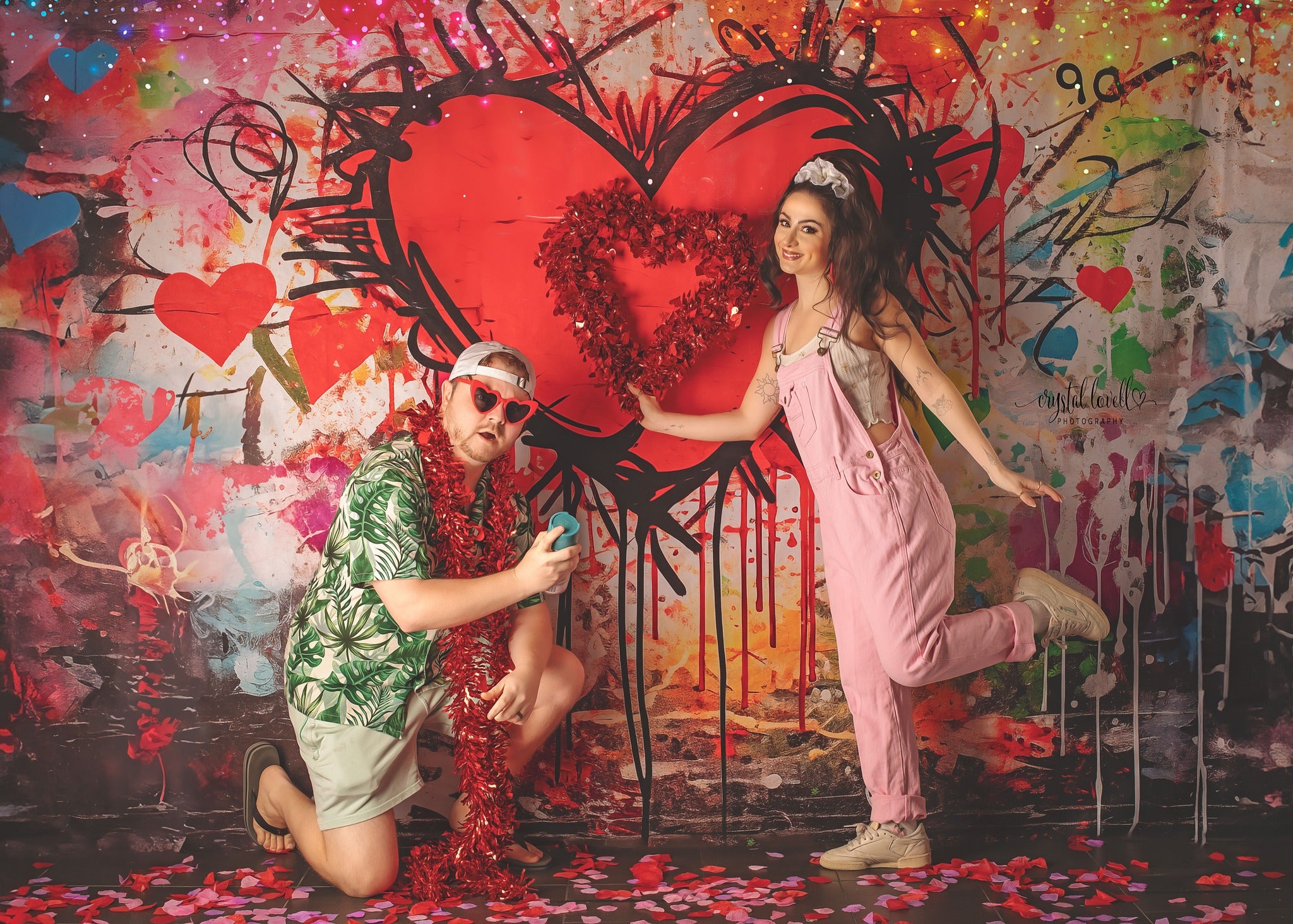 Kate Valentine Love Doodle Backdrop Designed by Chain Photography -UK