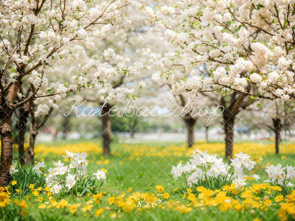 Kate Spring Flowers Meadow Backdrop Designed by Chain Photography -UK