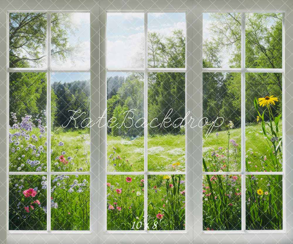 Kate Spring Window Scenery Backdrop Designed by Emetselch -UK