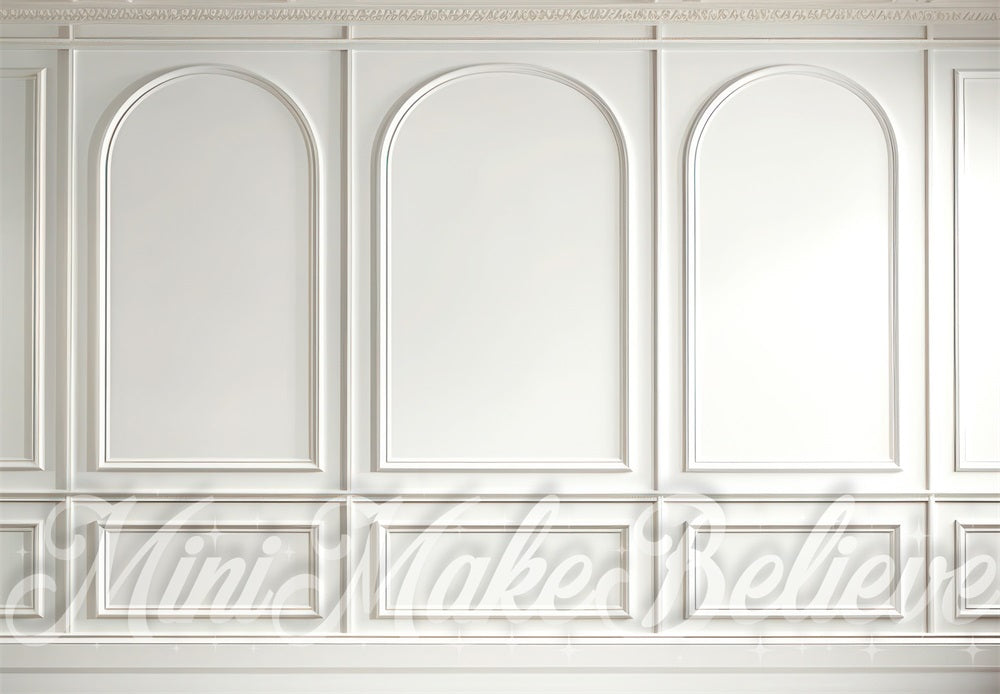 Kate Interior Simple White Arch Wall Backdrop Designed by Mini MakeBelieve -UK