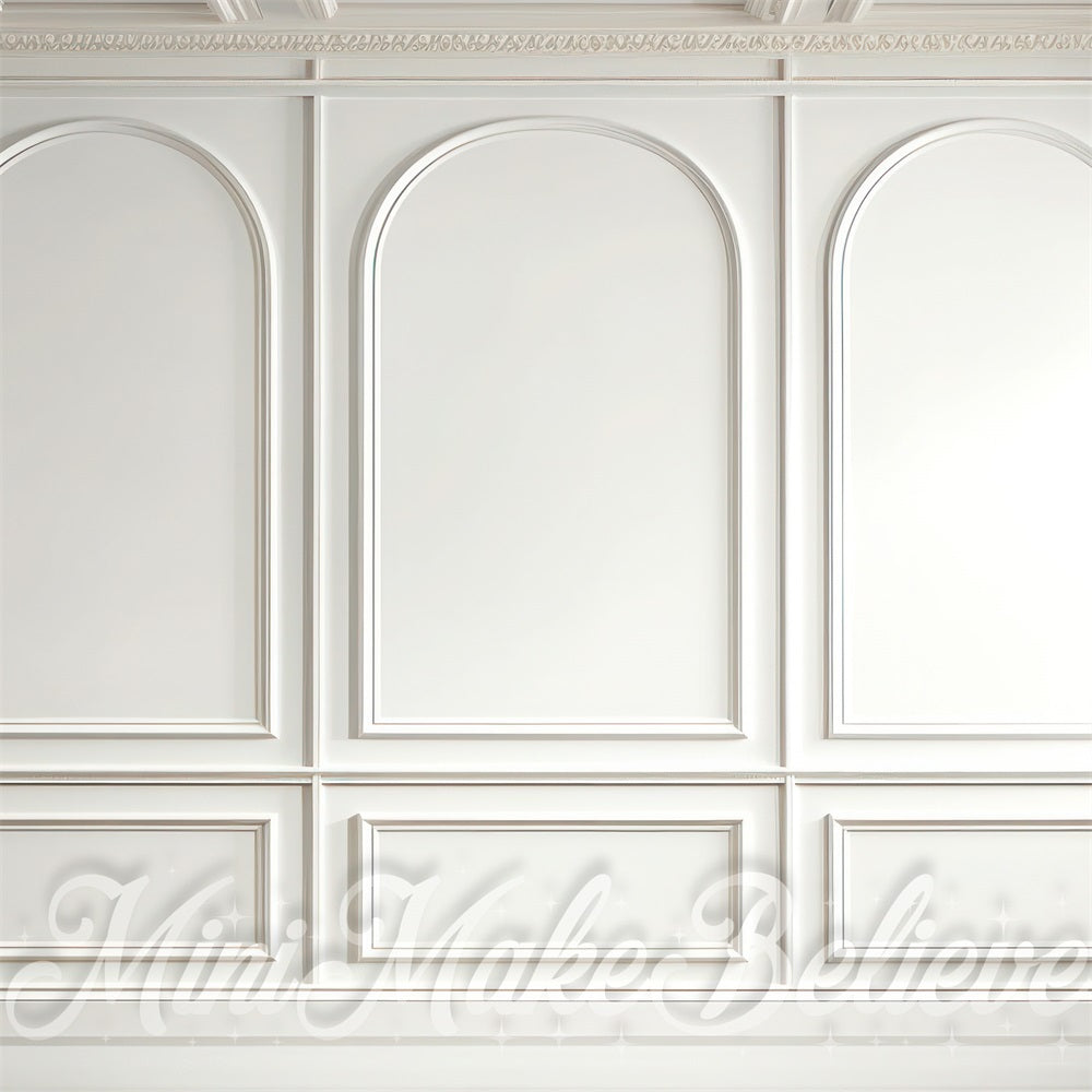 Kate Interior Simple White Arch Wall Backdrop Designed by Mini MakeBelieve -UK