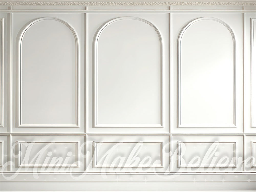 Kate Interior Simple White Arch Wall Backdrop Designed by Mini MakeBelieve -UK