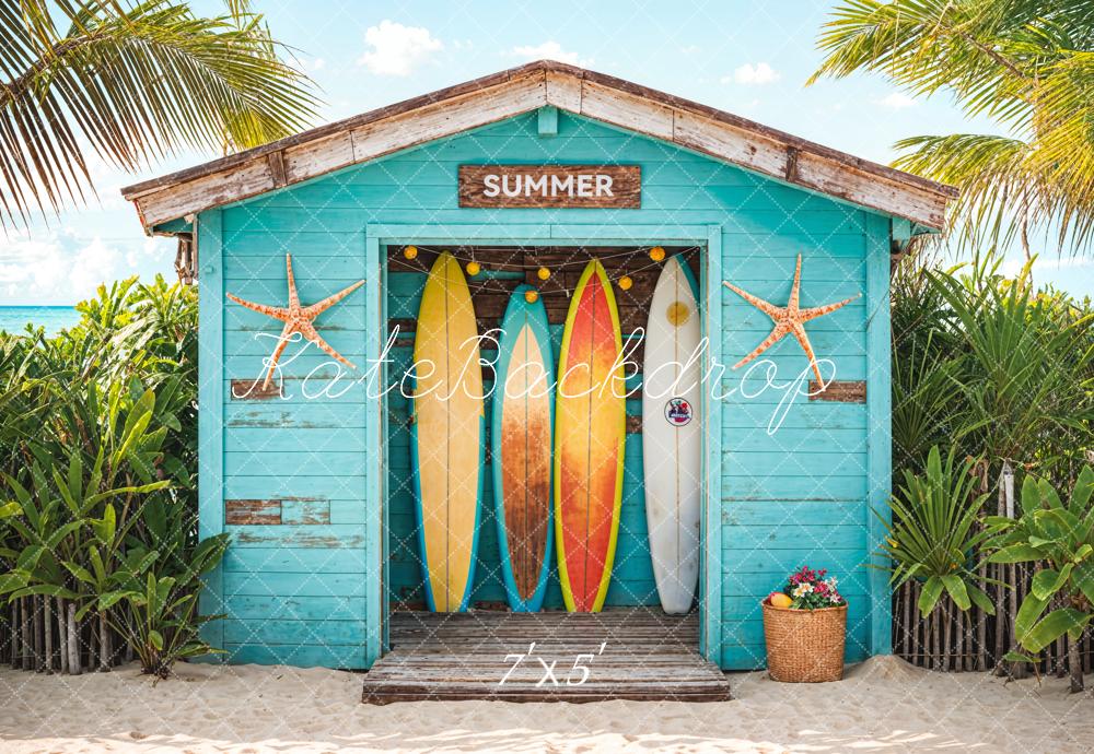 On Sale Kate Summer Beach Surfboard Shop Backdrop Designed by Chain Photography -UK