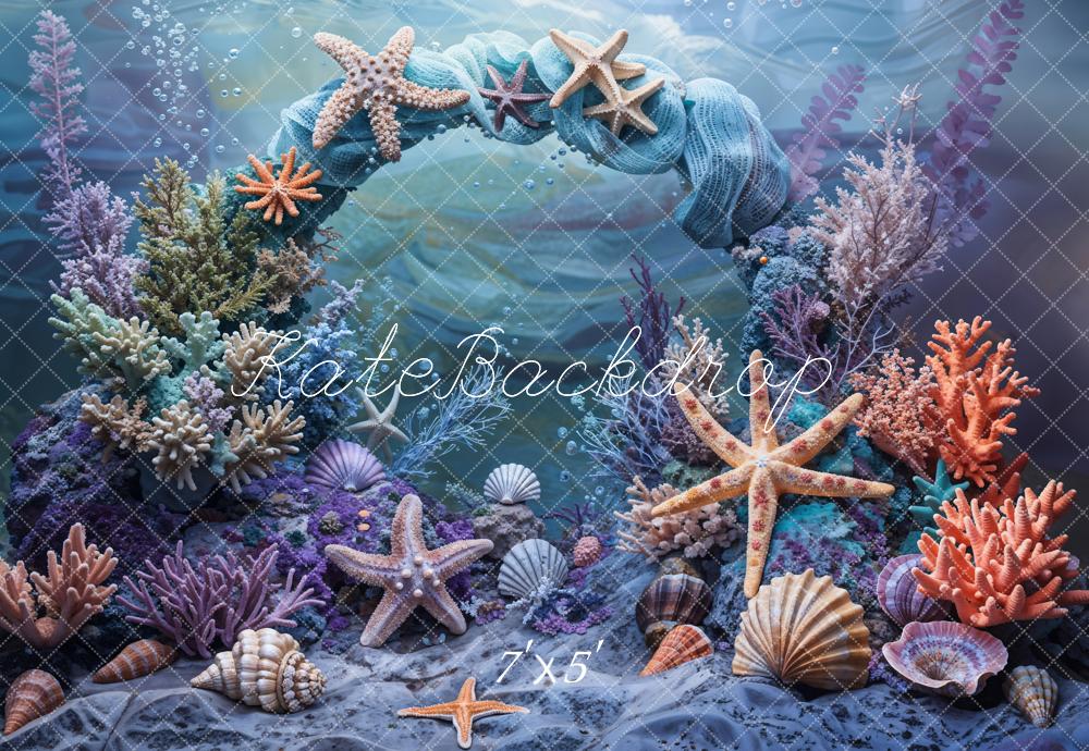 Kate Summer Sea Underwater World Backdrop Designed by Emetselch -UK