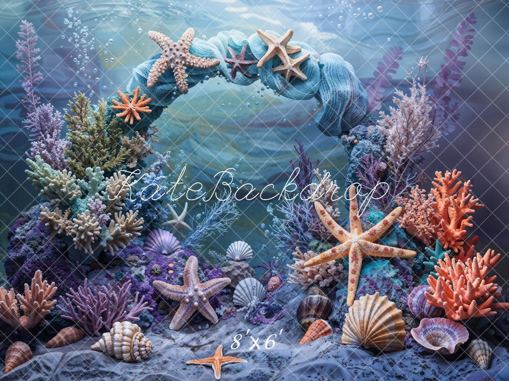 Kate Summer Sea Underwater World Backdrop Designed by Emetselch -UK