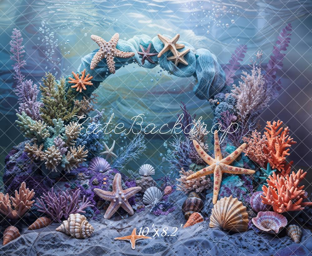 Kate Summer Sea Underwater World Backdrop Designed by Emetselch -UK