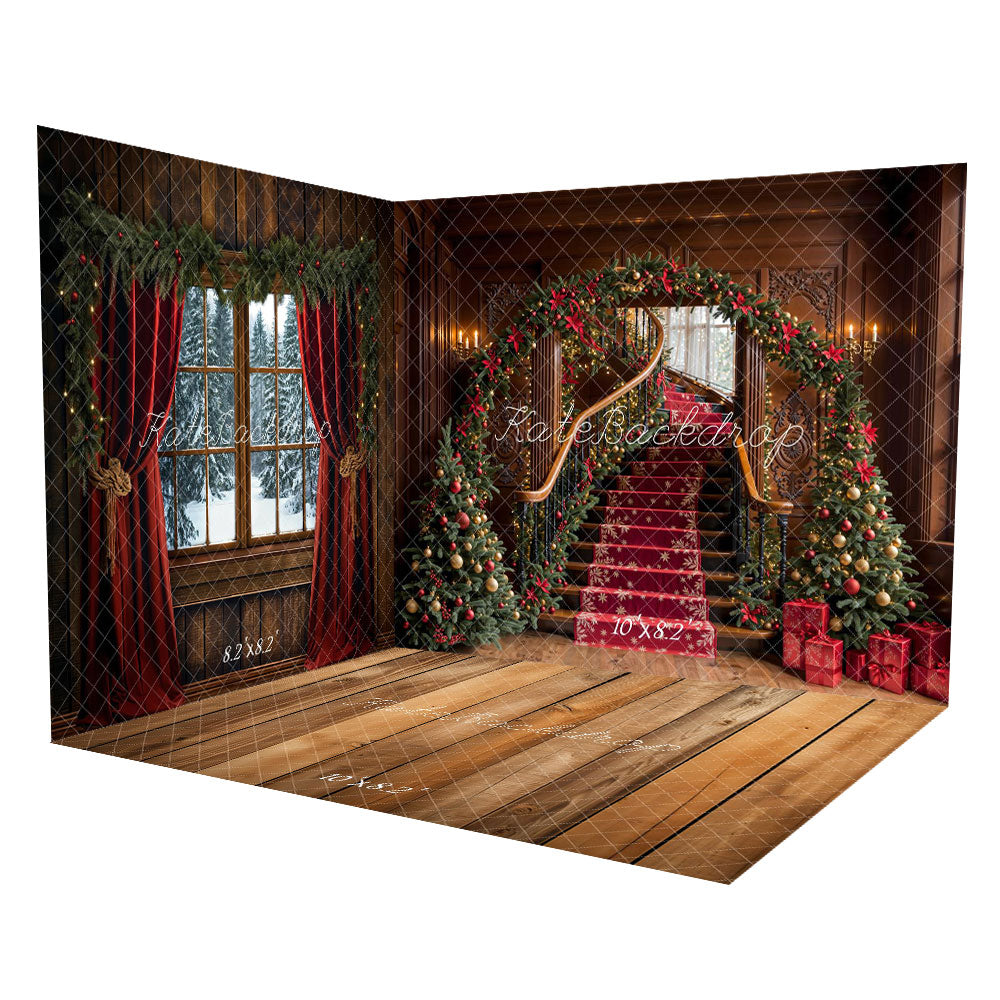 Kate Christmas Tree Arch Vintage Stairs Room Set -UK