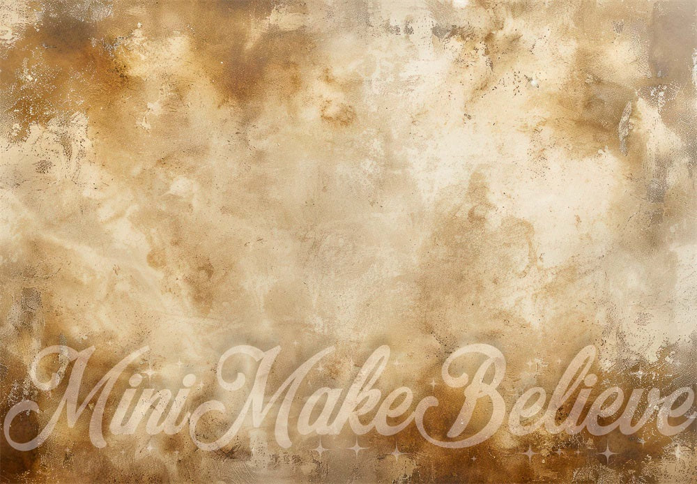 Kate Abstract Boho Beige Floor Backdrop Designed by Mini MakeBelieve -UK