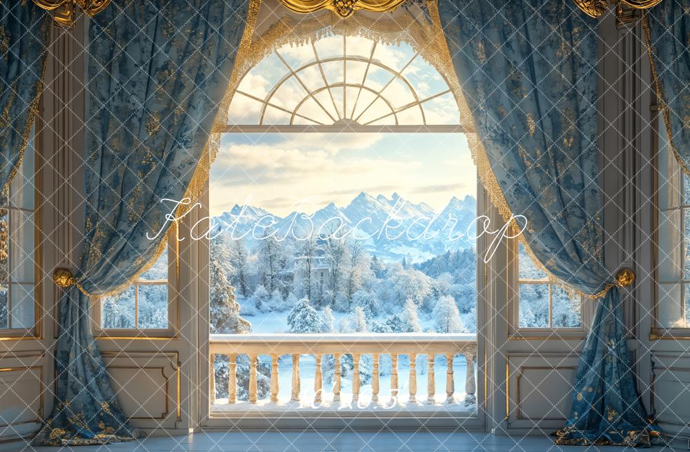 Kate Winter Palace Arch Door Curtains Backdrop Designed by Emetselch -UK