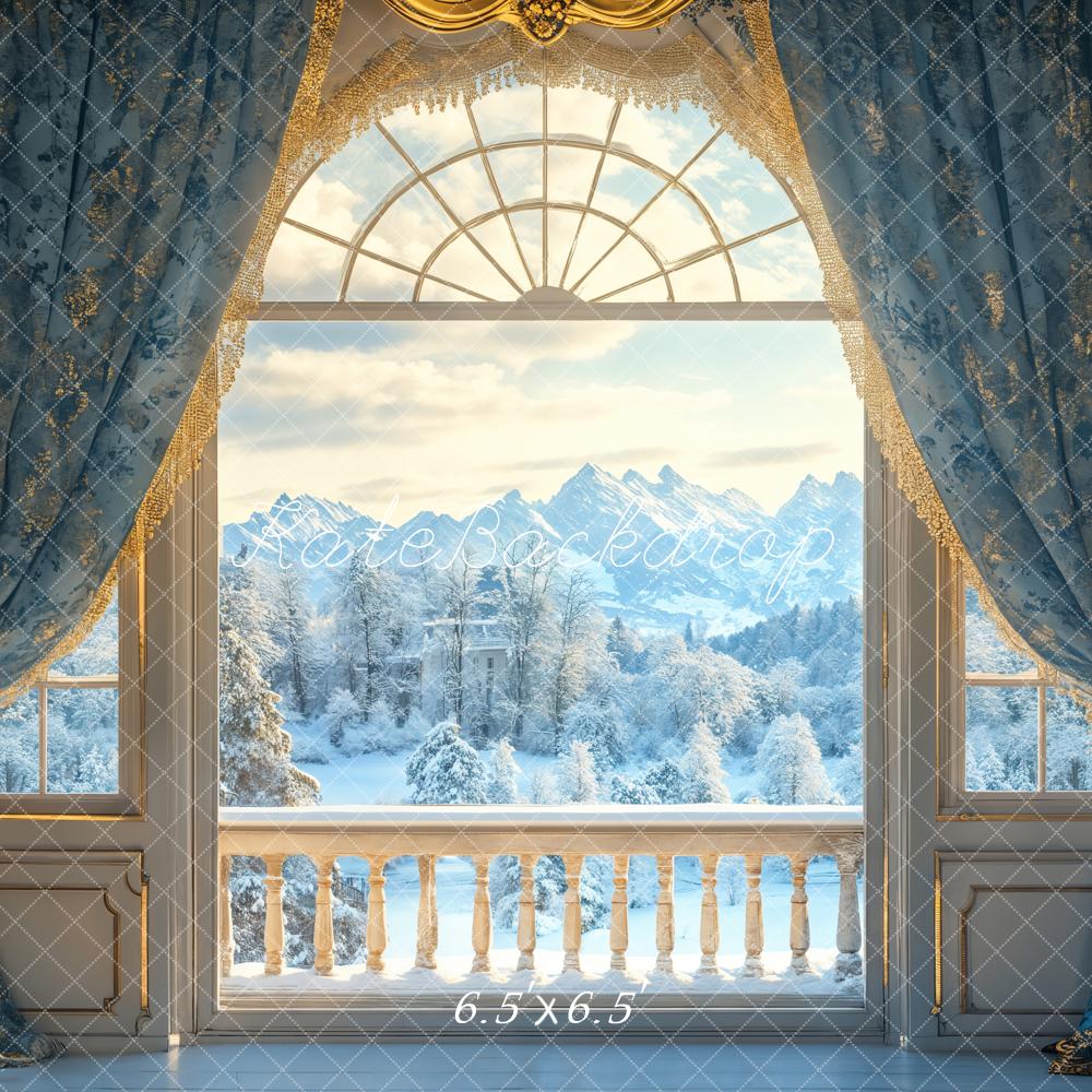 Kate Winter Palace Arch Door Curtains Backdrop Designed by Emetselch -UK