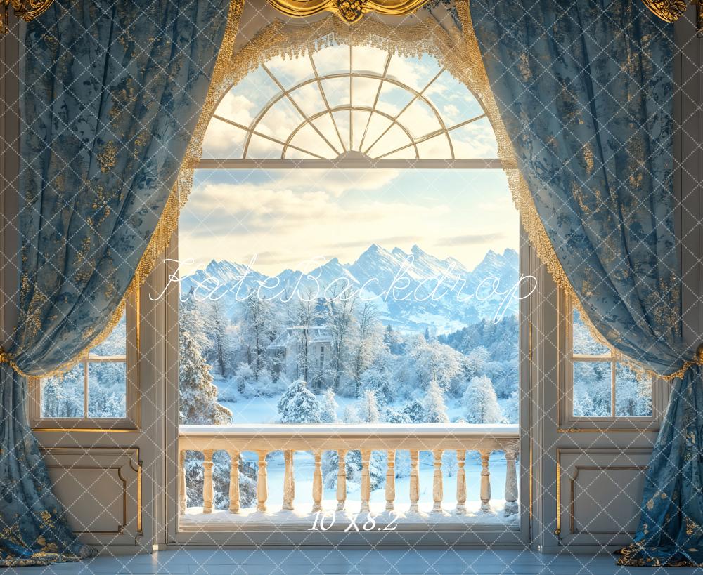 Kate Winter Palace Arch Door Curtains Backdrop Designed by Emetselch -UK