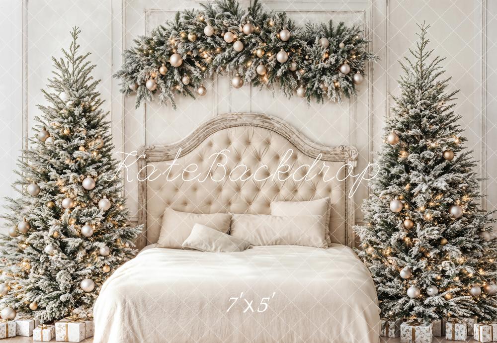 Kate Christmas Tree Headboard Bedroom Backdrop Designed by Emetselch -UK