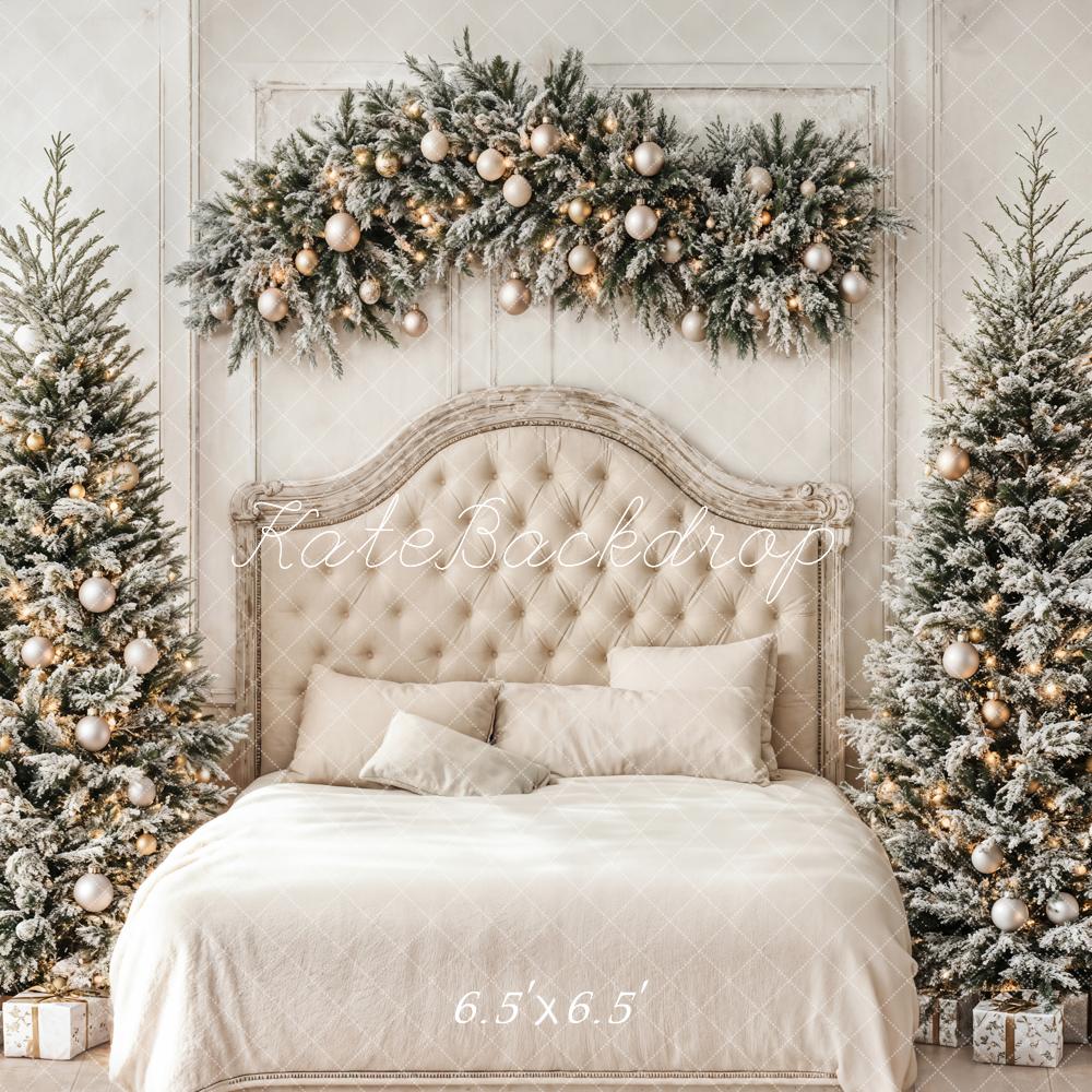 Kate Christmas Tree Headboard Bedroom Backdrop Designed by Emetselch -UK