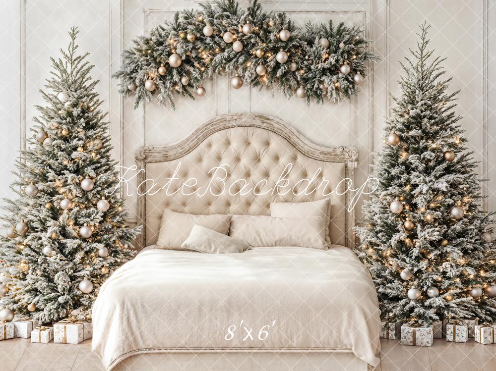 Kate Christmas Tree Headboard Bedroom Backdrop Designed by Emetselch -UK