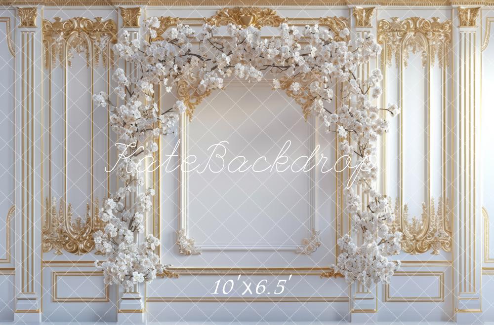 Kate Flower Arch Elegant Wedding Backdrop Designed by Mini MakeBelieve -UK