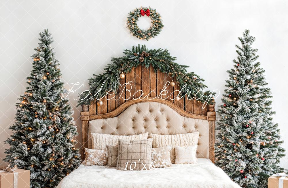 Kate Christmas Headboard Wreath Backdrop Designed by Emetselch -UK