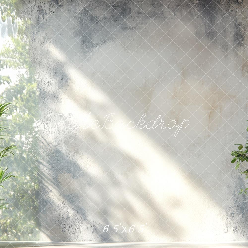 Kate Sunshine Greenery Abstract Wall Backdrop Designed by Mini MakeBelieve -UK