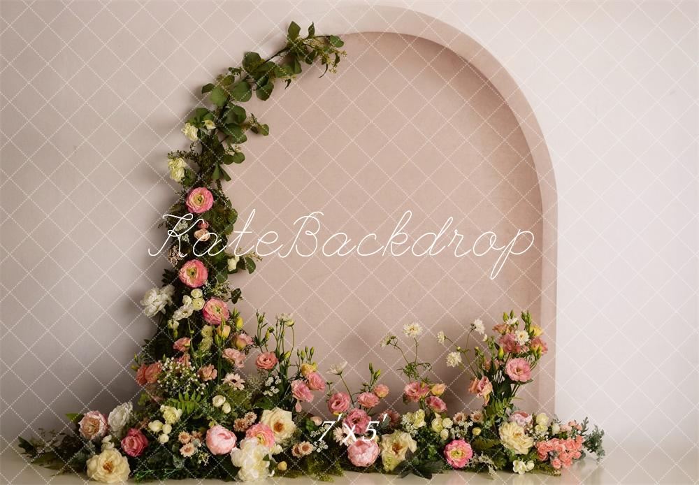 Kate Flower Arch Spring Backdrop Designed by Mandy Ringe Photography