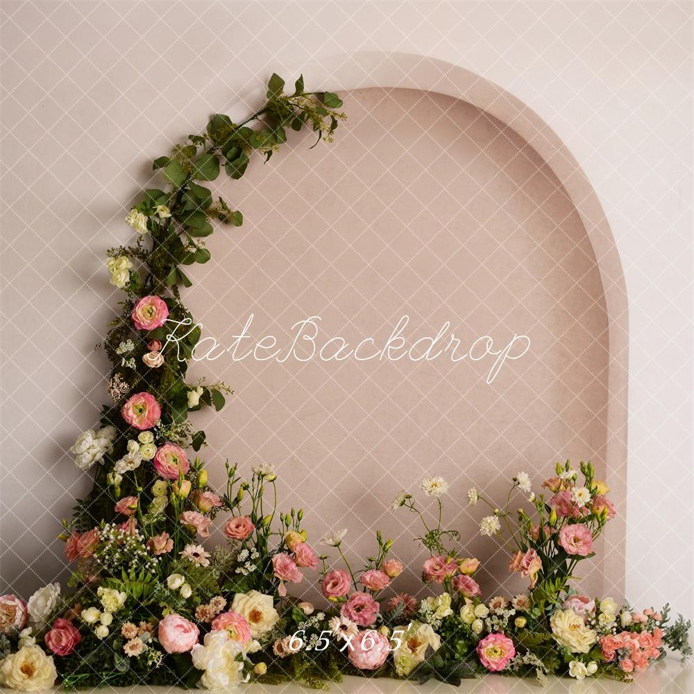 Kate Flower Arch Spring Backdrop Designed by Mandy Ringe Photography