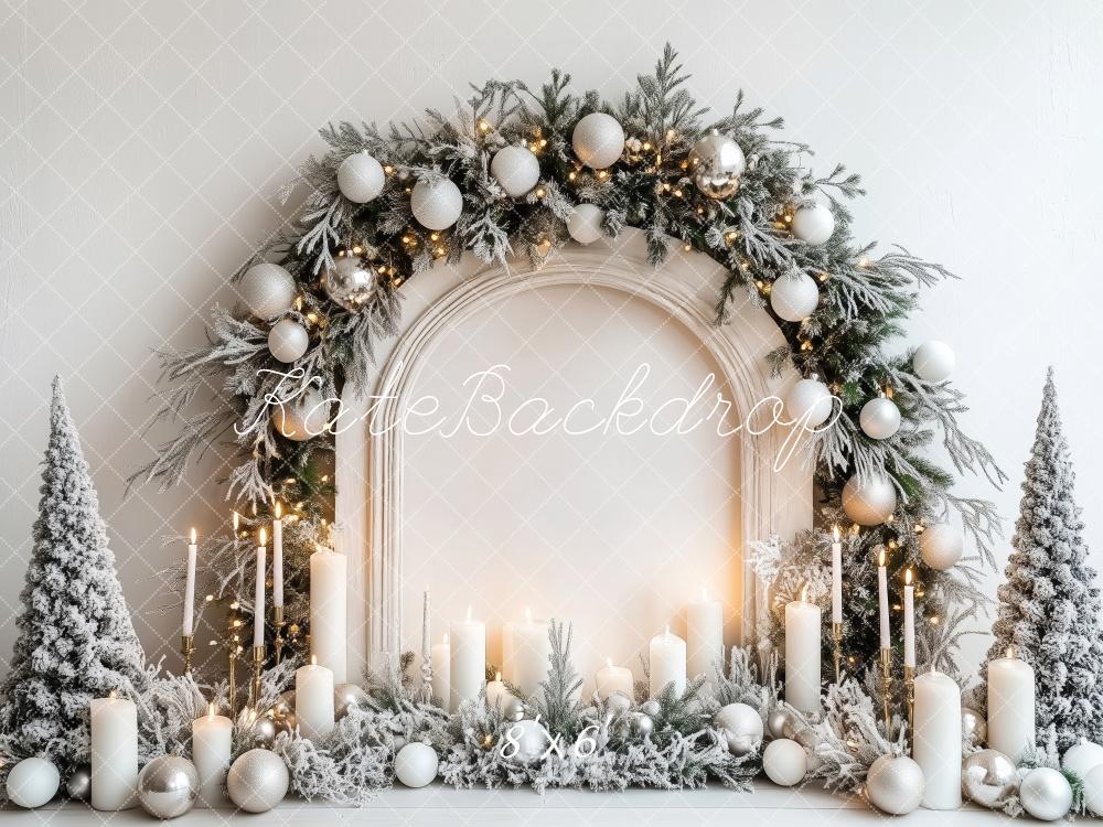 Kate Christmas Tree Arch Candle Backdrop Designed by Patty Robert -UK