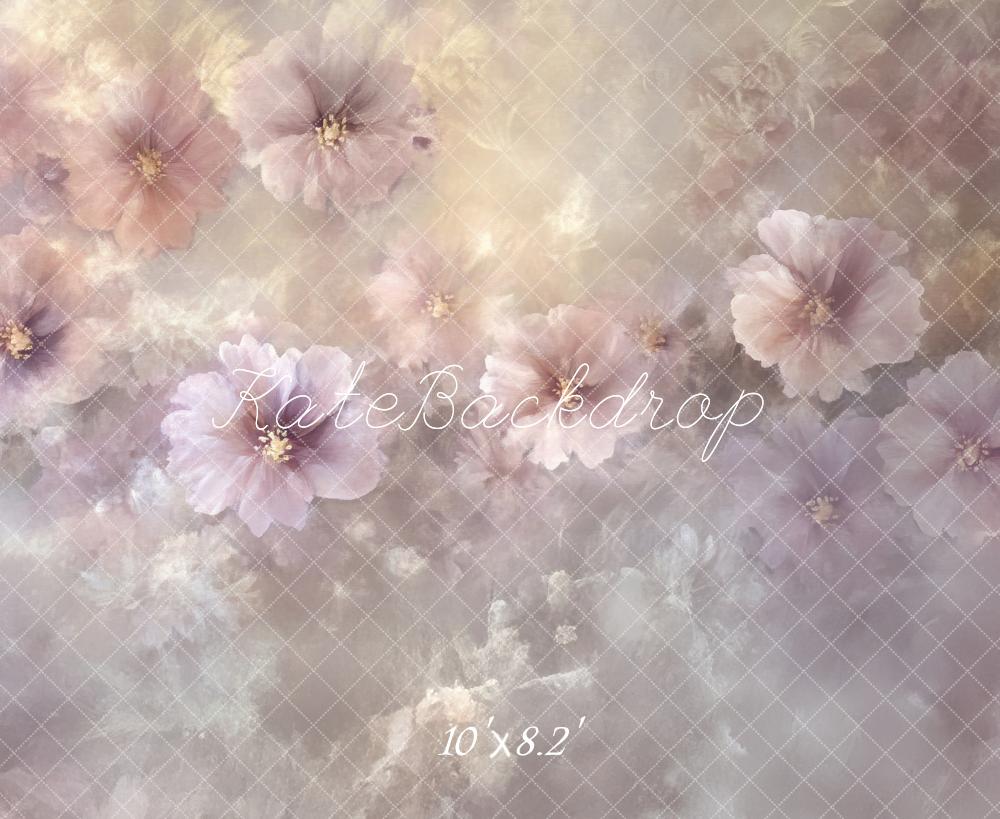 Kate Fine Art Floral Pastel Pink Backdrop Designed by Lidia Redekopp -UK