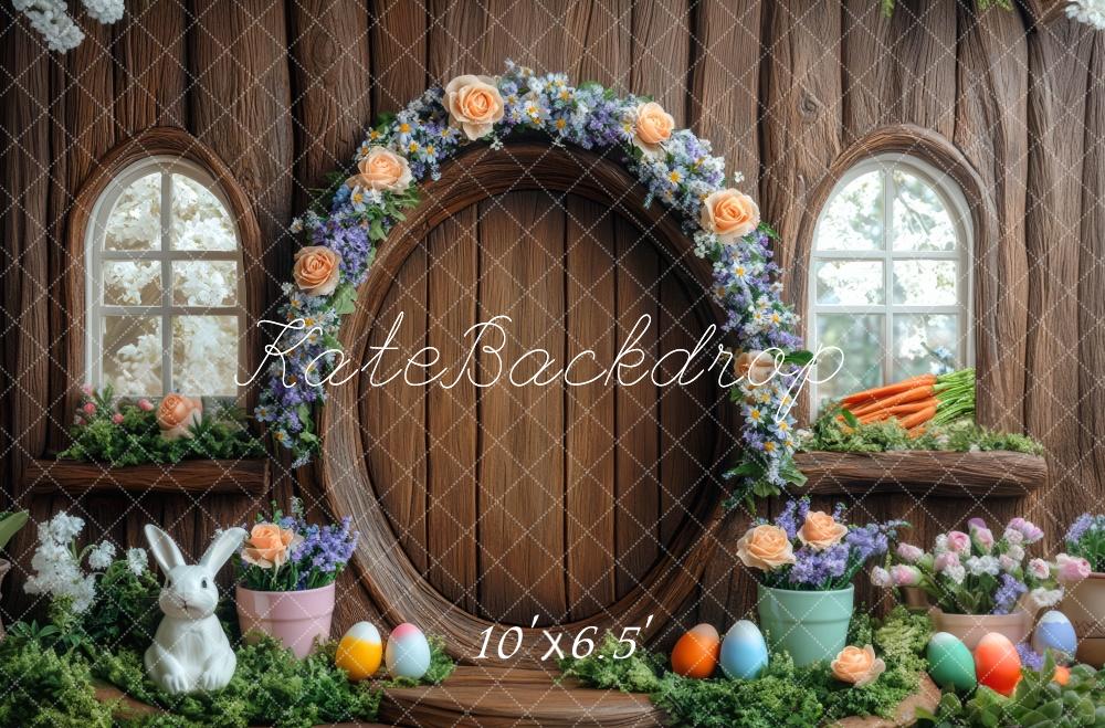 On Sale Kate Easter Bunny Floral Arch Tree House Backdrop Designed by Mini MakeBelieve -UK