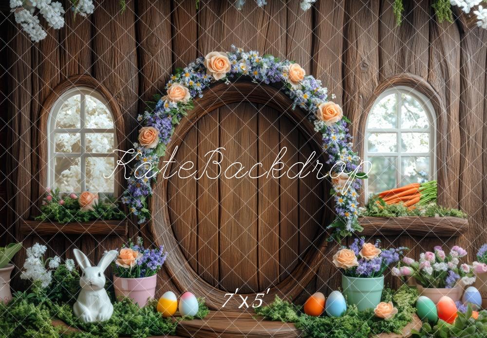 On Sale Kate Easter Bunny Floral Arch Tree House Backdrop Designed by Mini MakeBelieve -UK