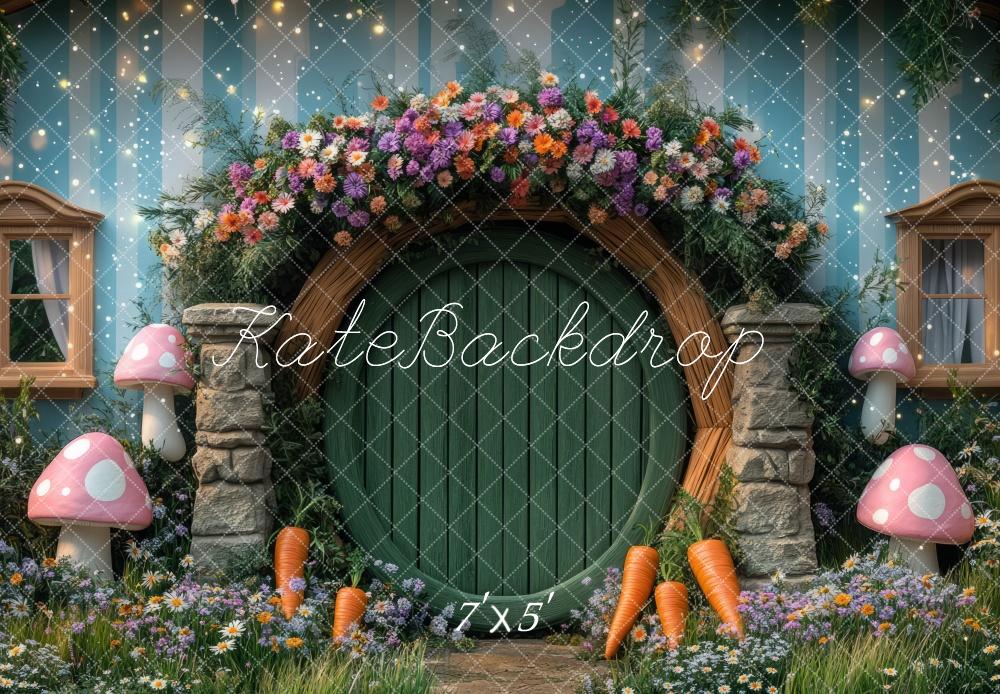 Kate Easter Fantasy Hobbit House Backdrop Designed by Mini MakeBelieve -UK