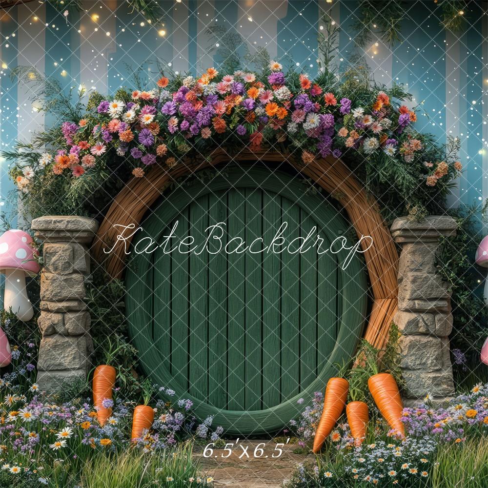 Kate Easter Fantasy Hobbit House Backdrop Designed by Mini MakeBelieve -UK