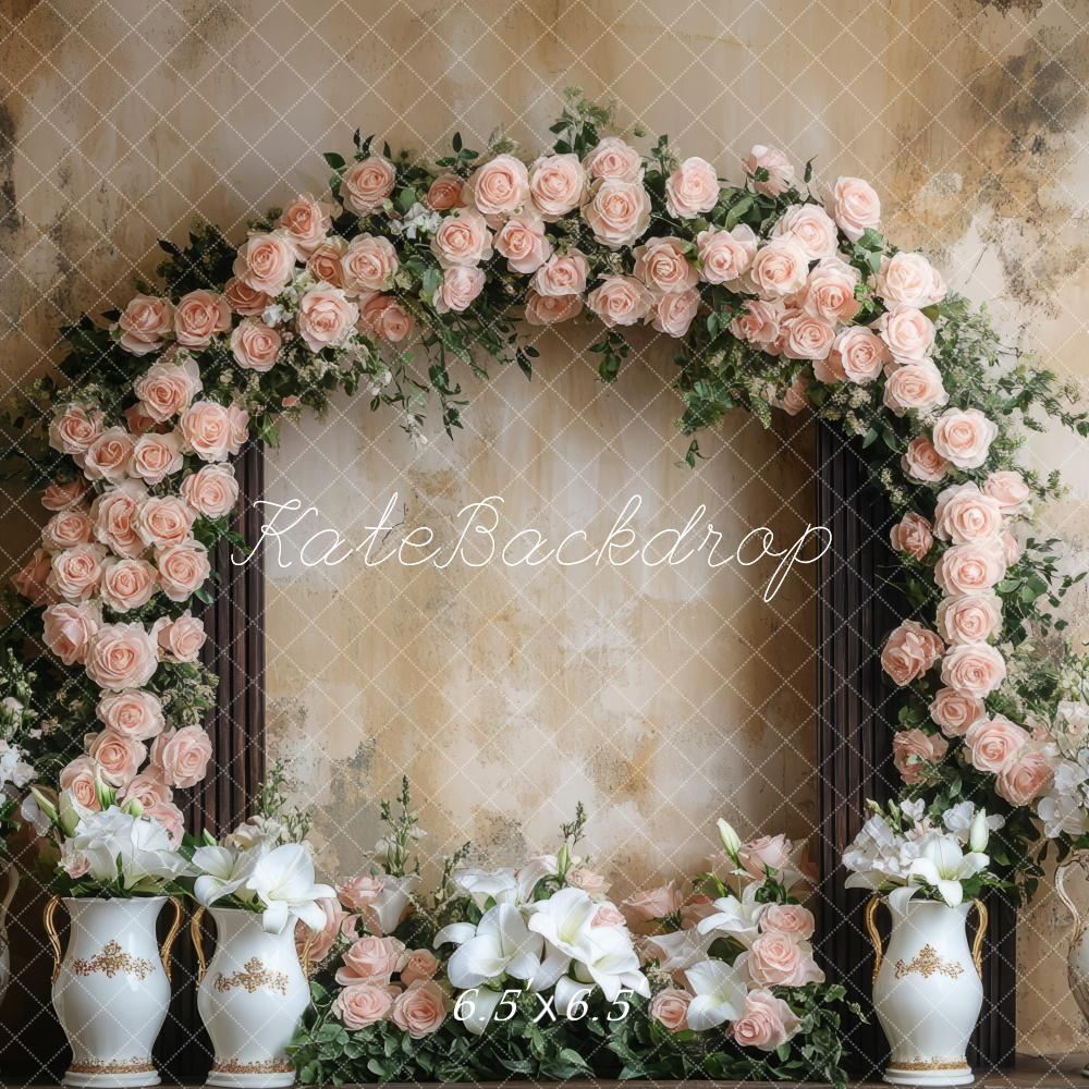 Kate Spring/Valentine Flower Arch Wedding Backdrop Designed by Mini MakeBelieve -UK