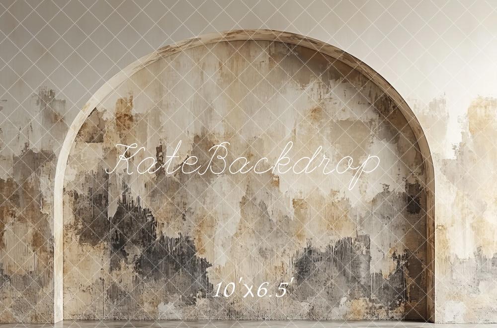 Kate Abstract Mottled Arch Wall Backdrop Designed by Mini MakeBelieve