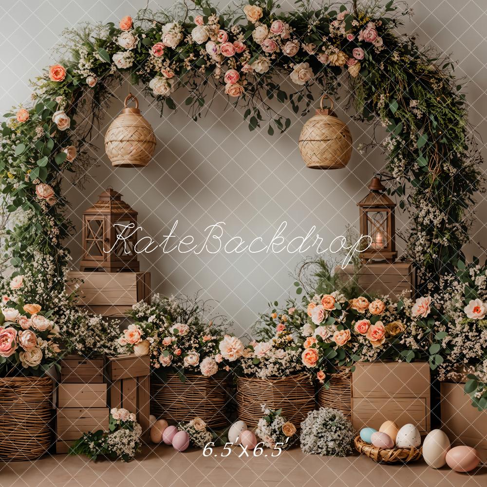 On Sale Kate Spring Flower Arch Easter Rustic Backdrop Designed by Emetselch -UK