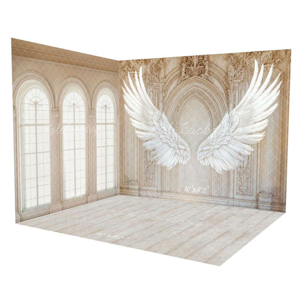 Kate Angel Wings Vintage Arched Wall Room Set -UK