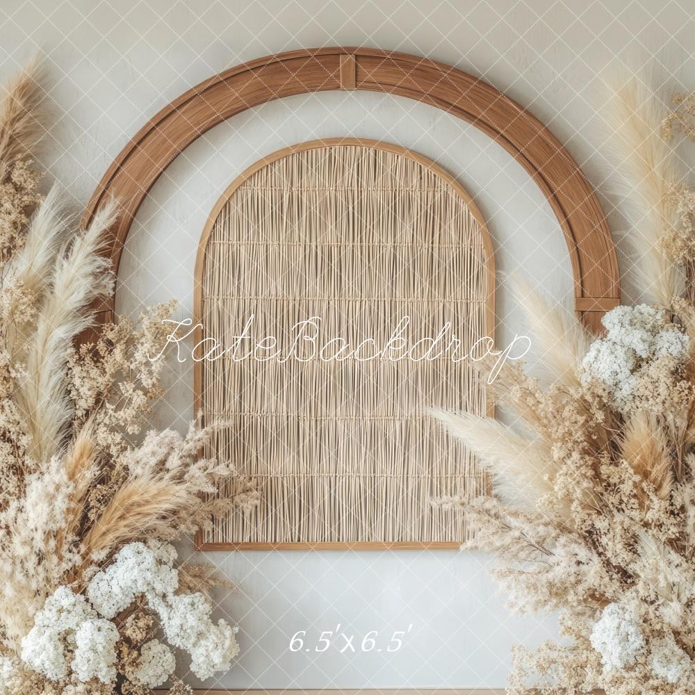 On Sale Kate Boho Floral Arch Neutral Backdrop Designed by Mini MakeBelieve -UK