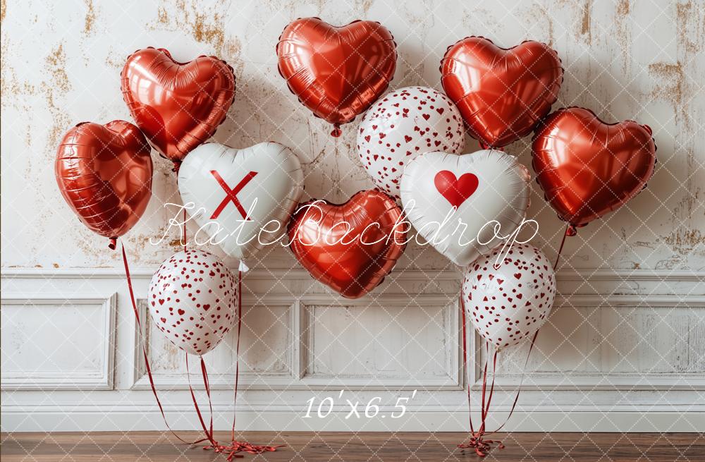 On Sale Kate Valentine Heart Balloon Wall Backdrop Designed by Emetselch -UK